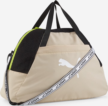 Sac de sport 'ESS Grip' PUMA en beige : devant