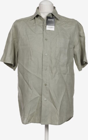 EDDIE BAUER Button Up Shirt in S in Green: front