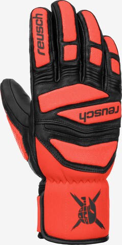 REUSCH Athletic Gloves 'Worldcup Warrior' in Orange