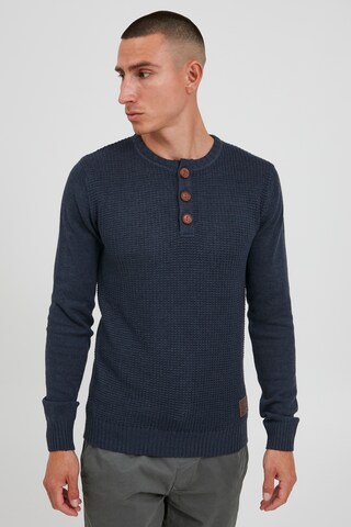 !Solid Sweater 'Terrance' in Blue: front