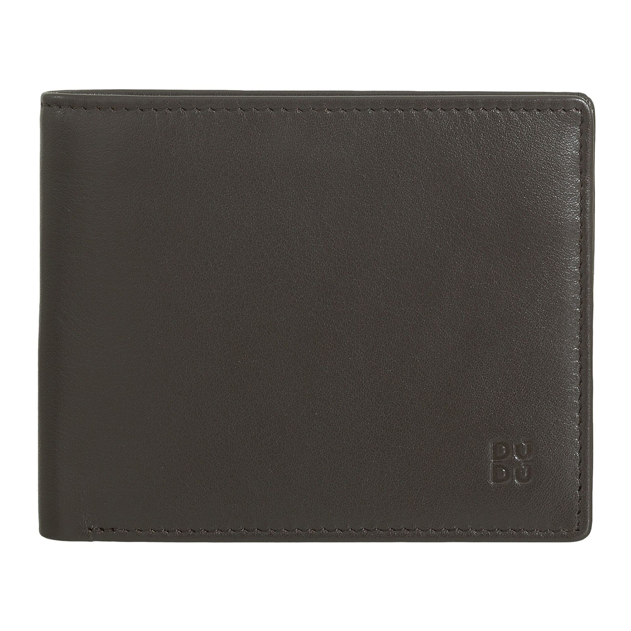 DuDu Wallet in Brown: front