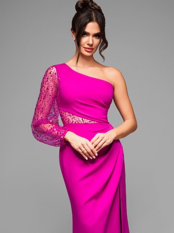 Ombre Abendkleid‌‌‌‌‌ in Pink