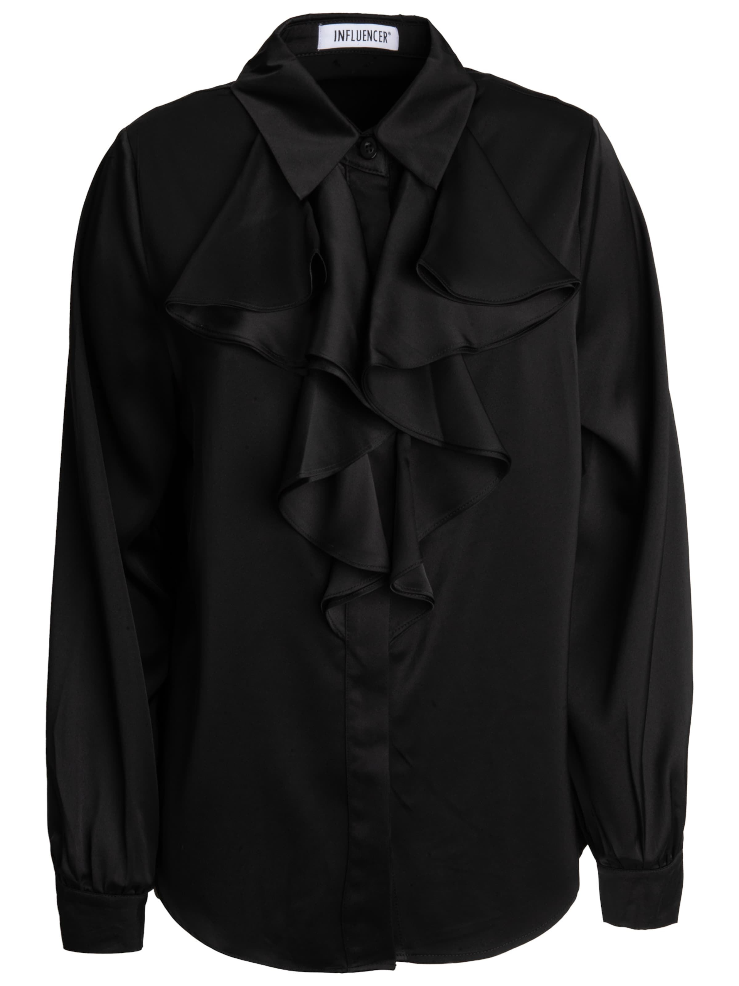 Influencer Blouse in Black: front