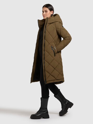khujo - Sobretudo de inverno ' ANTE ' em verde