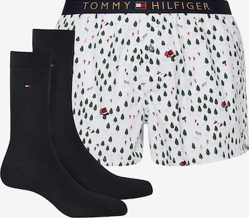 TOMMY HILFIGER Boxershorts und Socken in Blau: predná strana