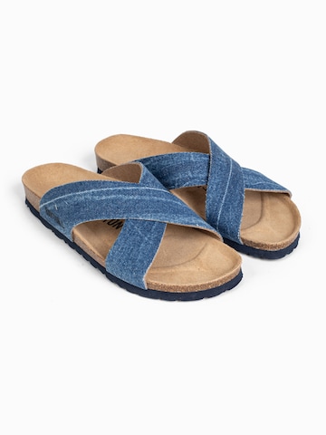 Zoccoletto 'GOMERA' di Bayton in blu