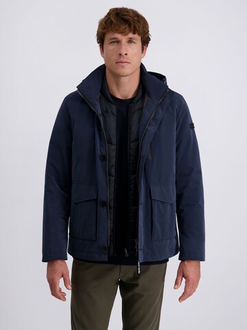 Veste d’hiver PIERRE CARDIN en bleu : devant