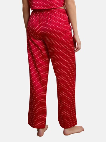 Pantaloncini da pigiama 'Mon Coeur' di ETAM in rosso