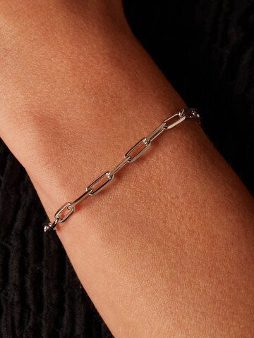 Lucardi Bracelet in Silver: front