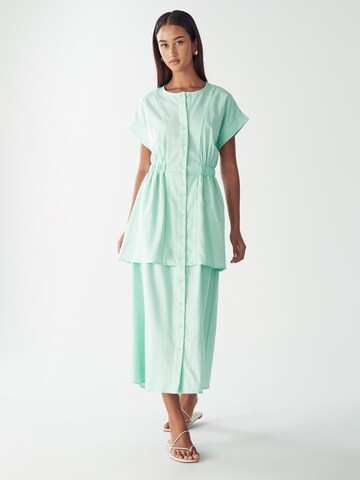 Willa Dress 'TEDDY' in Green