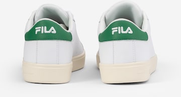 Baskets basses 'LUSSO' FILA en blanc