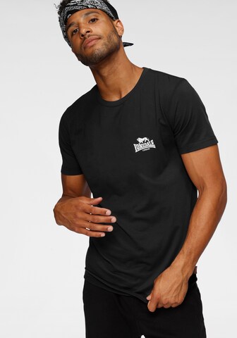 LONSDALE Футболка в Черный