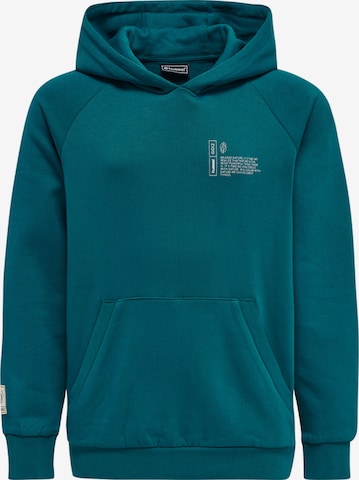 Hummel Sweatshirt in Blauw: voorkant