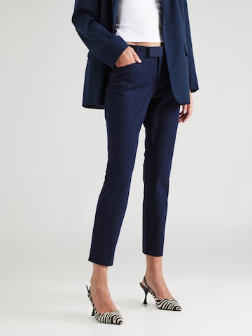 Banana Republic Slimfit Broek in Blauw: voorkant