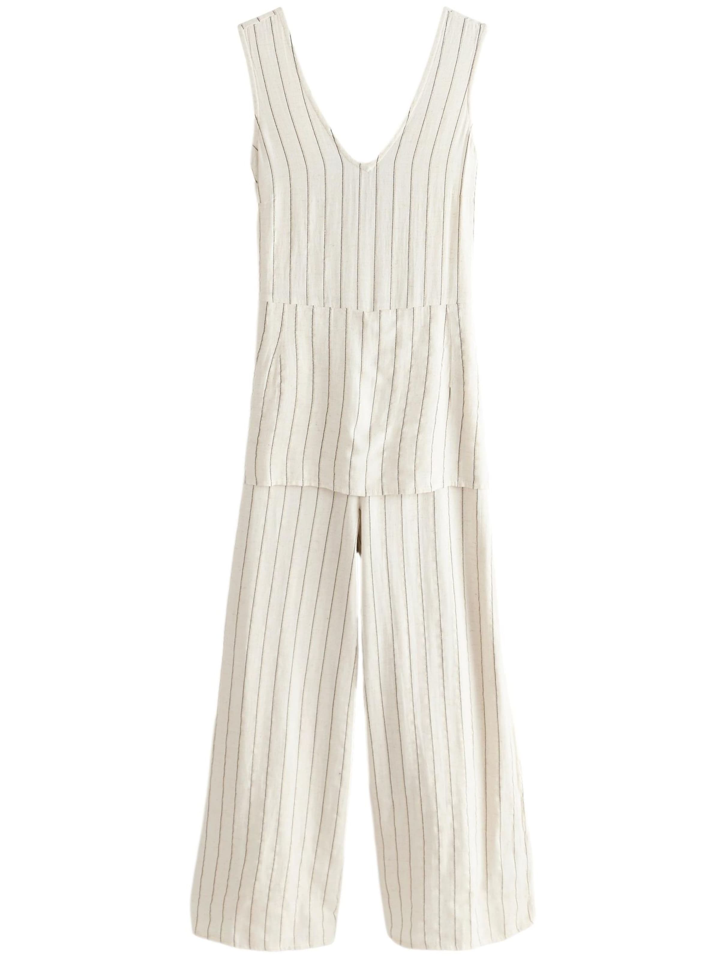 Next Jumpsuit i beige: framsida