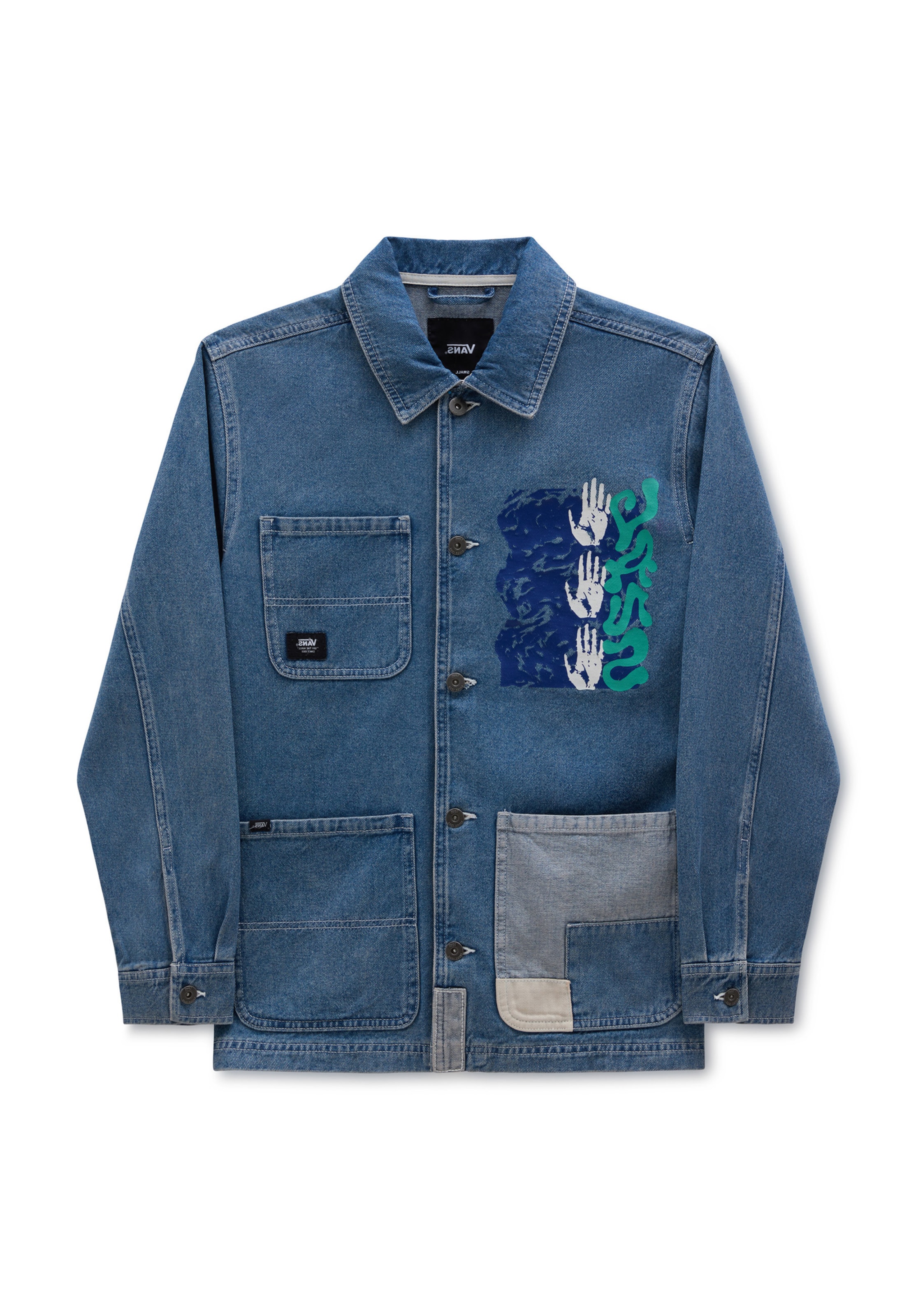 Veste mi-saison 'DRILL CHORE II' VANS en bleu : devant