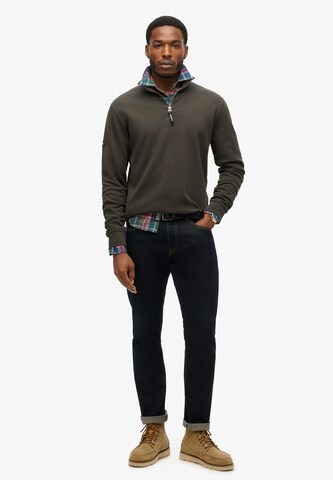 Sweat-shirt Superdry en vert