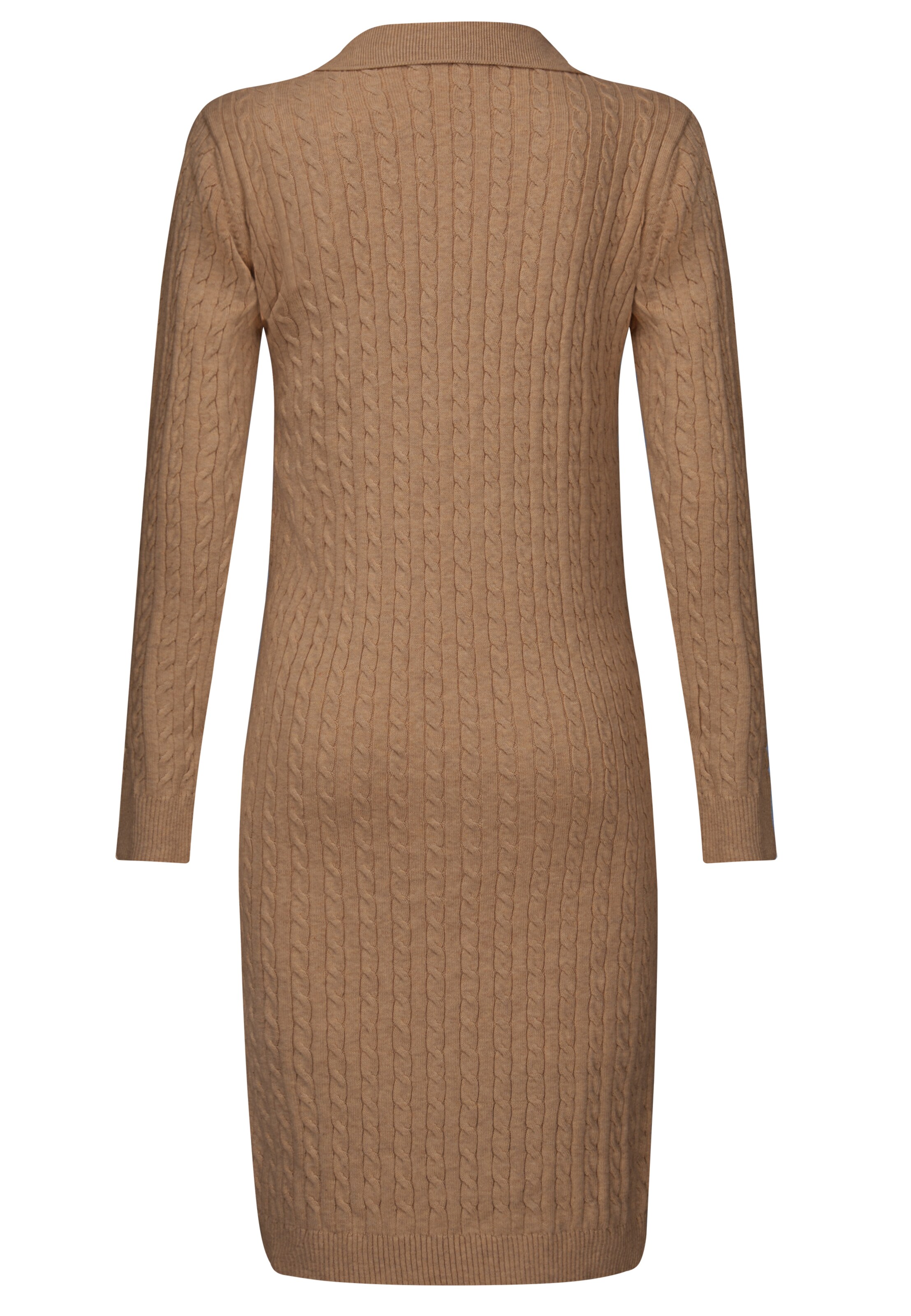 Felix Hardy - Vestido de punto en marrón