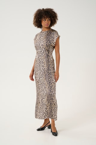 CULTURE Kleid 'Leona Berna' in Braun