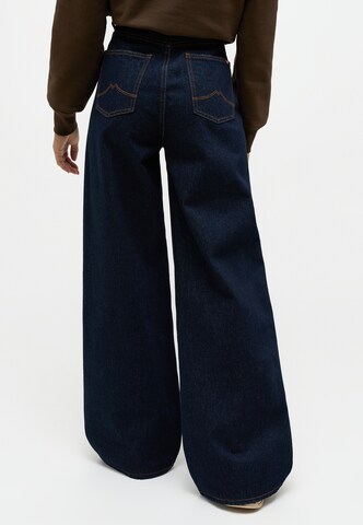 MUSTANG Wide leg Jeans 'Luise' in Blue