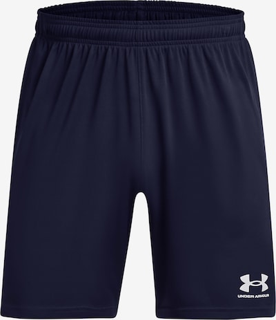 UNDER ARMOUR Urheiluhousut 'Challenger' värissä laivastonsininen / valkoinen, Tuotenäkymä