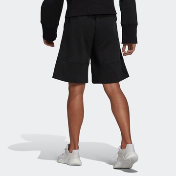 ADIDAS PERFORMANCE Loosefit Sportbroek in Zwart