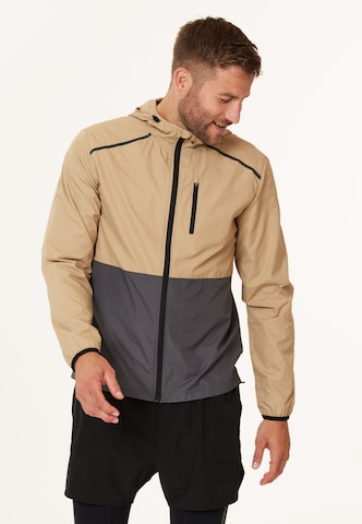 ENDURANCE Sportjacke 'Hugoee' in Beige: predná strana