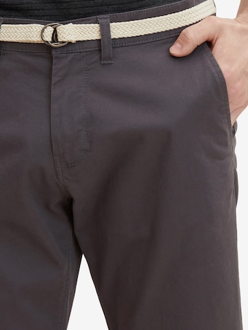Regular Pantaloni eleganți de la TOM TAILOR pe gri