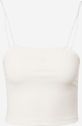 Top di ADIDAS ORIGINALS in bianco: frontale