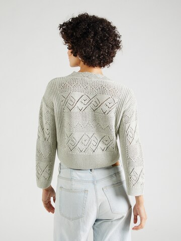 OBJECT Strickjacke 'OBJFOSIA' in Grün