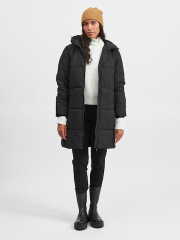 VILA Winter Coat 'Trust' in Black