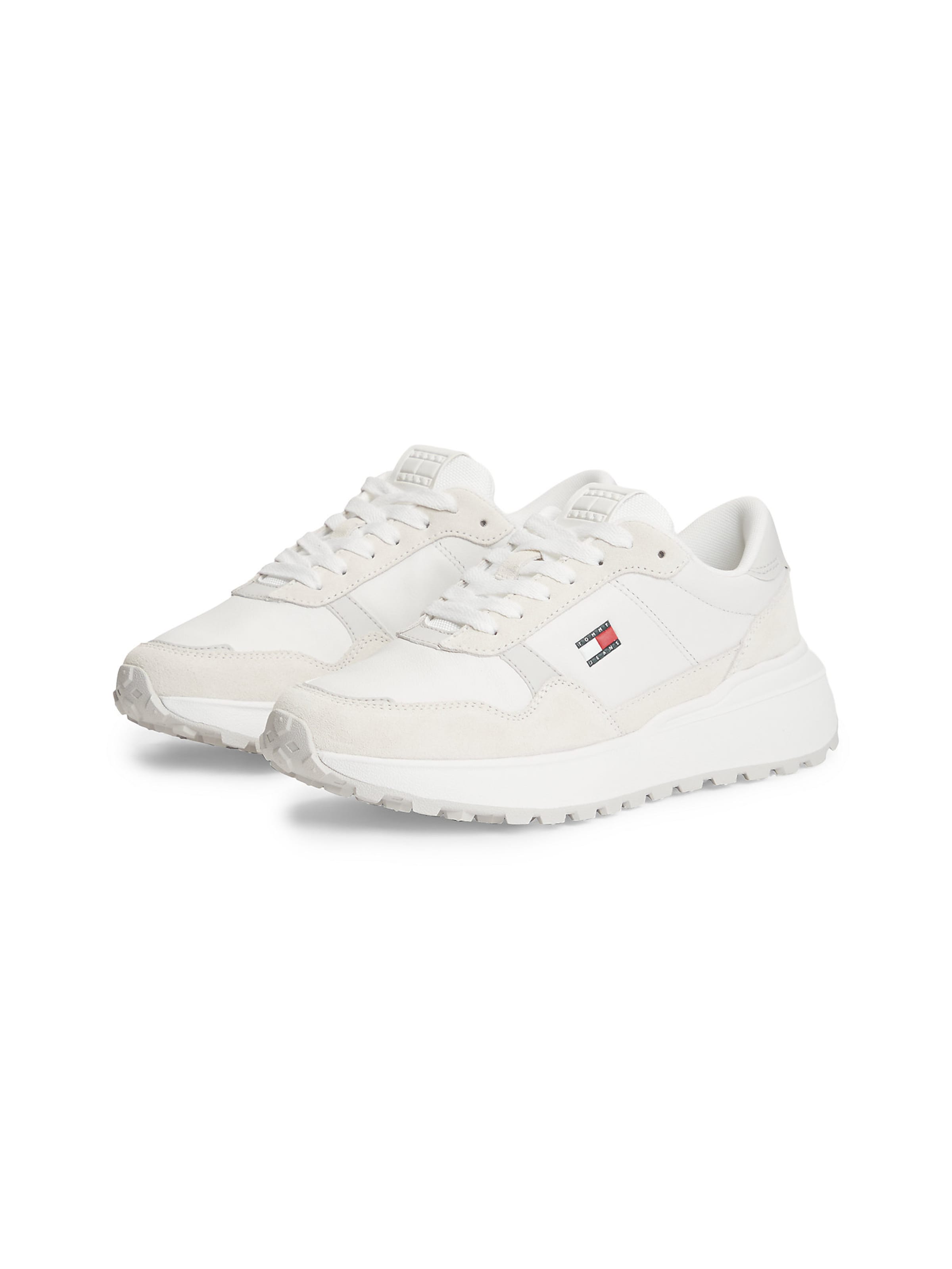Tommy Jeans Platform trainers in Beige