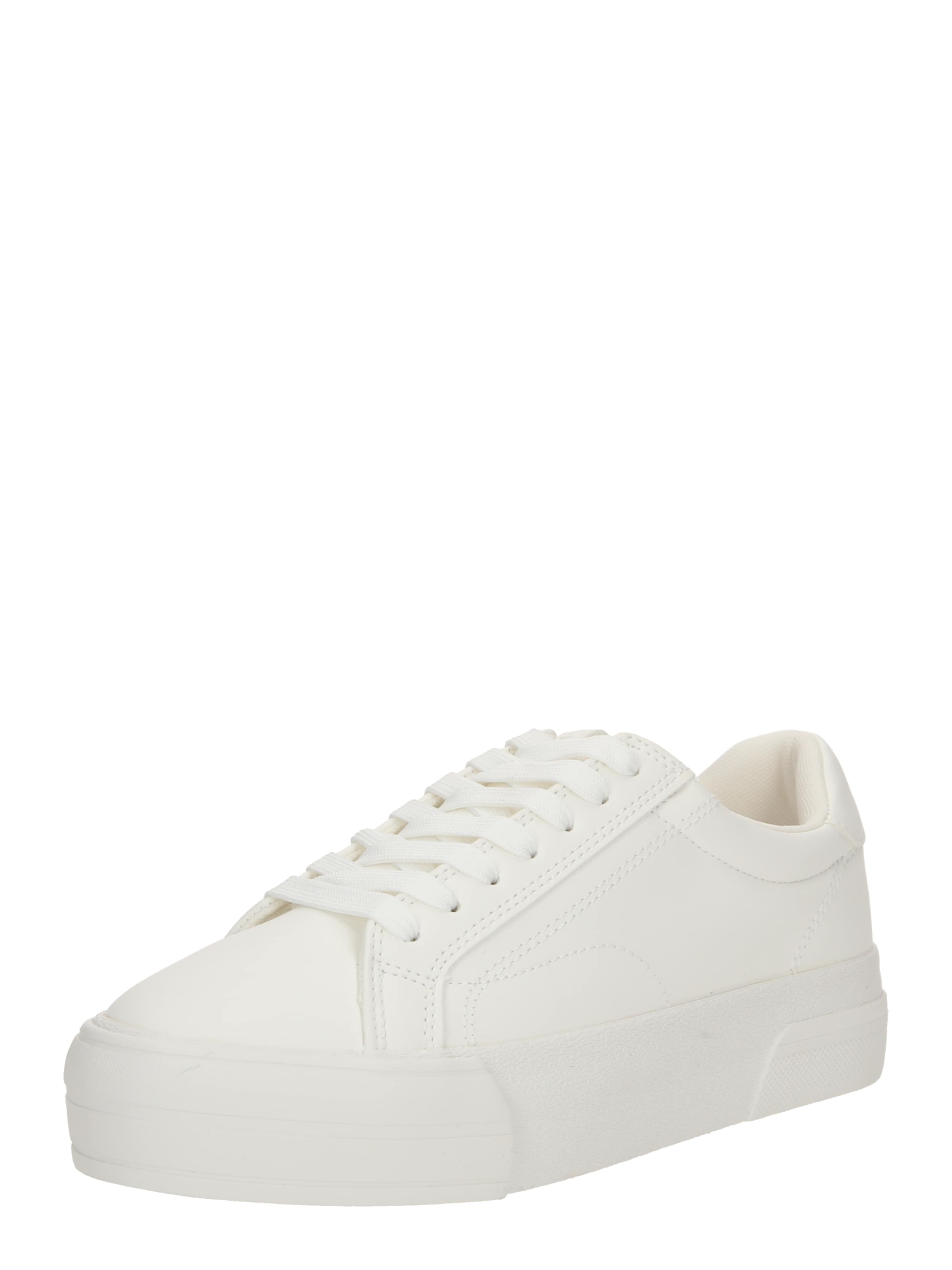Bershka Platform trainers in White: front