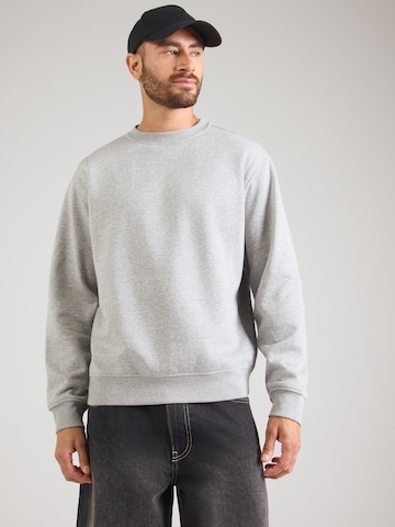 WEEKDAY Sweatshirt 'Classic' in Grau: Vorderseite