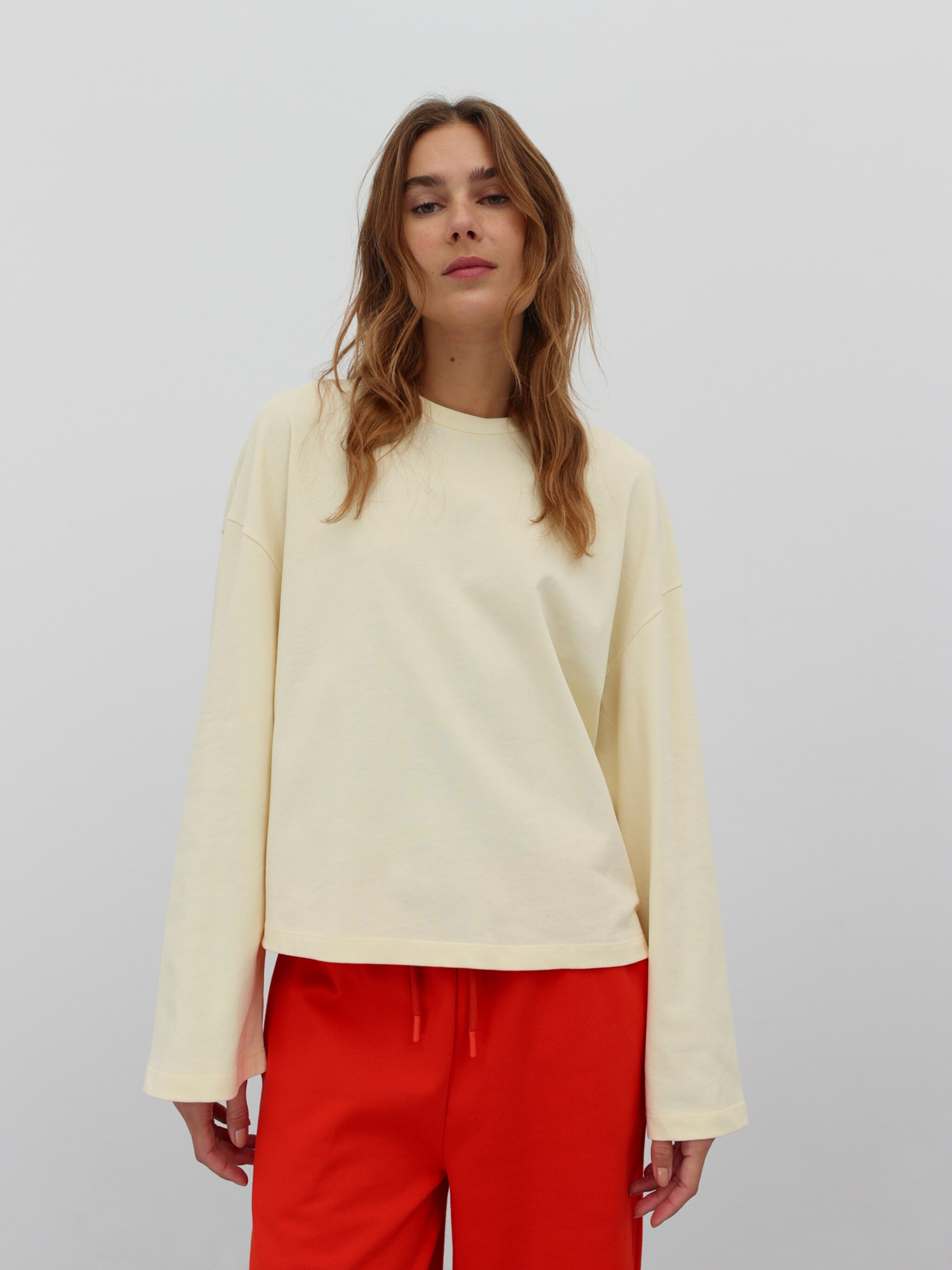 EDITED Producten Shirt 'Delfia' Lichtgeel