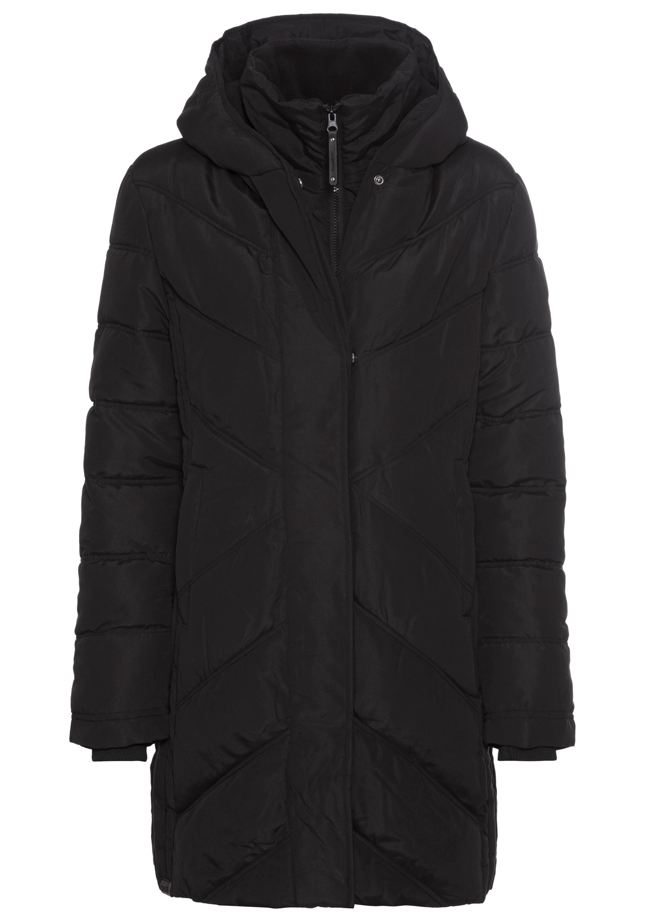 KangaROOS Winter Coat in Black: front