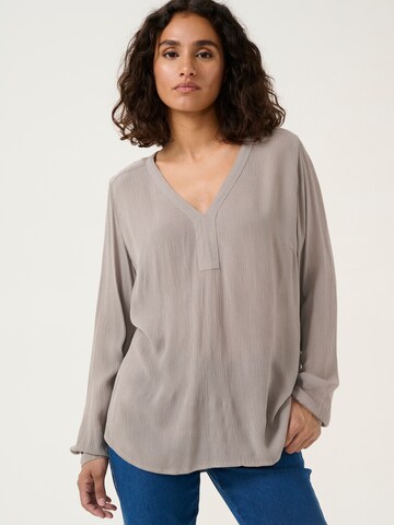 Kaffe Blouse 'Amber' in Grey: front