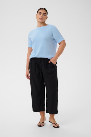 KAFFE CURVE Svetr 'KCLizzy' – modrá