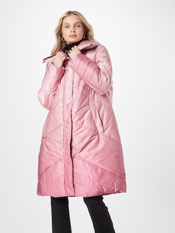 GUESS Winter Coat 'Ophelie' in Pink: front
