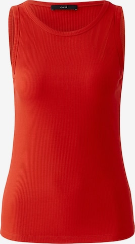 OUI Top 'Filiz' in Rot: Vorderseite