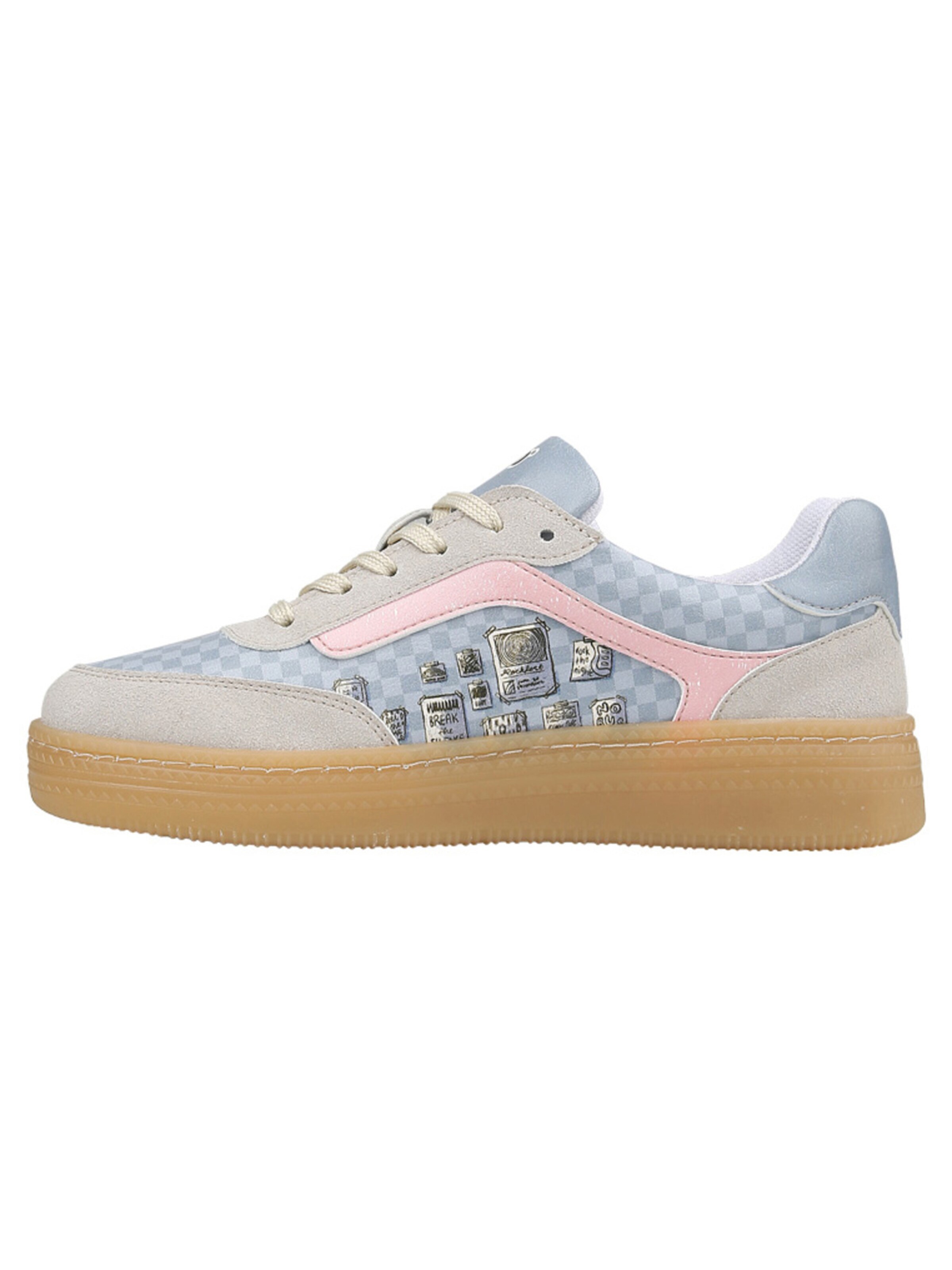 DOGO Sneakers 'DOGO Monet Sneaker - Break the Silence' in Blue