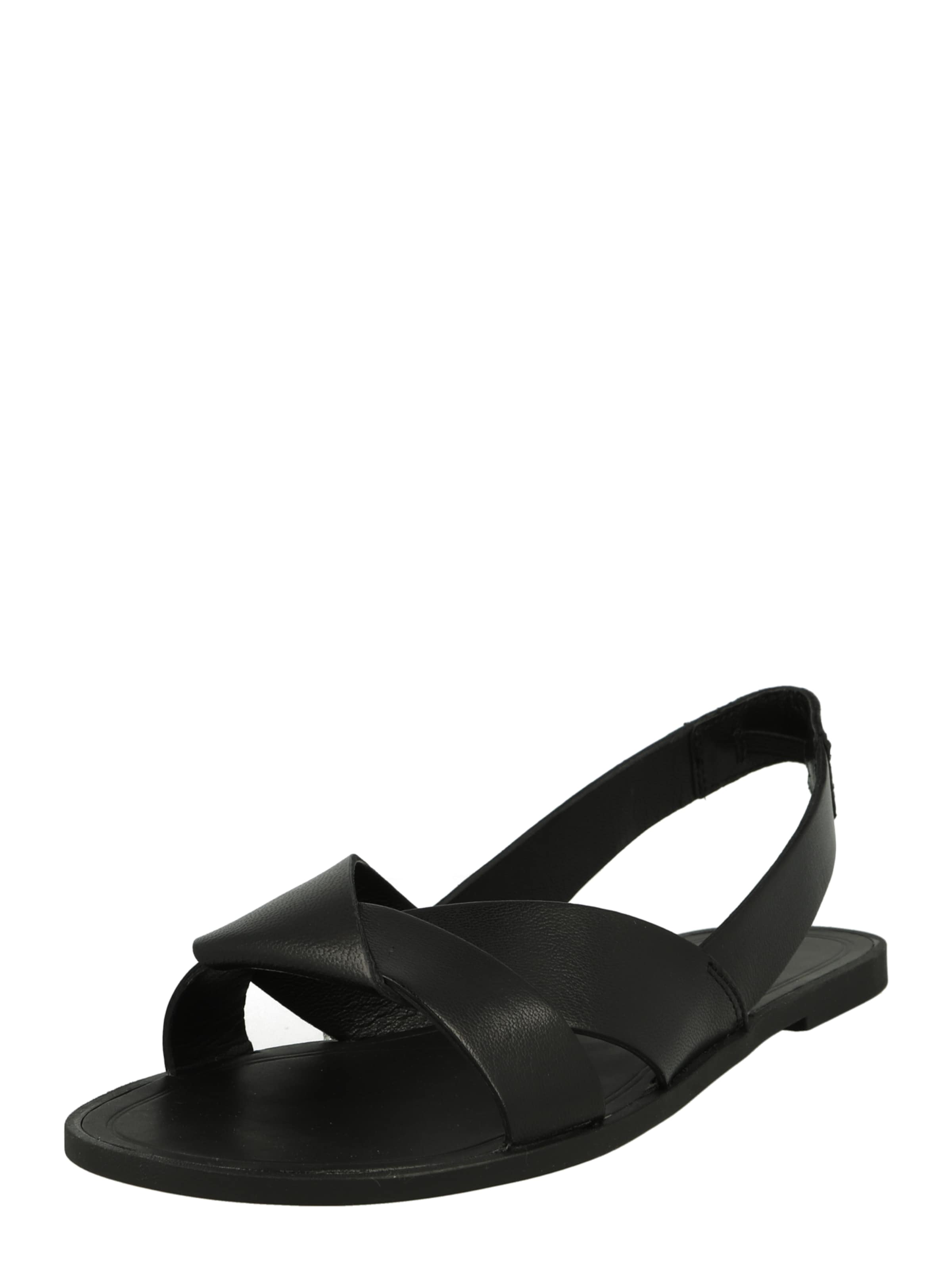 melns VAGABOND SHOEMAKERS Sandales 'Tia 2.0': no priekšpuses