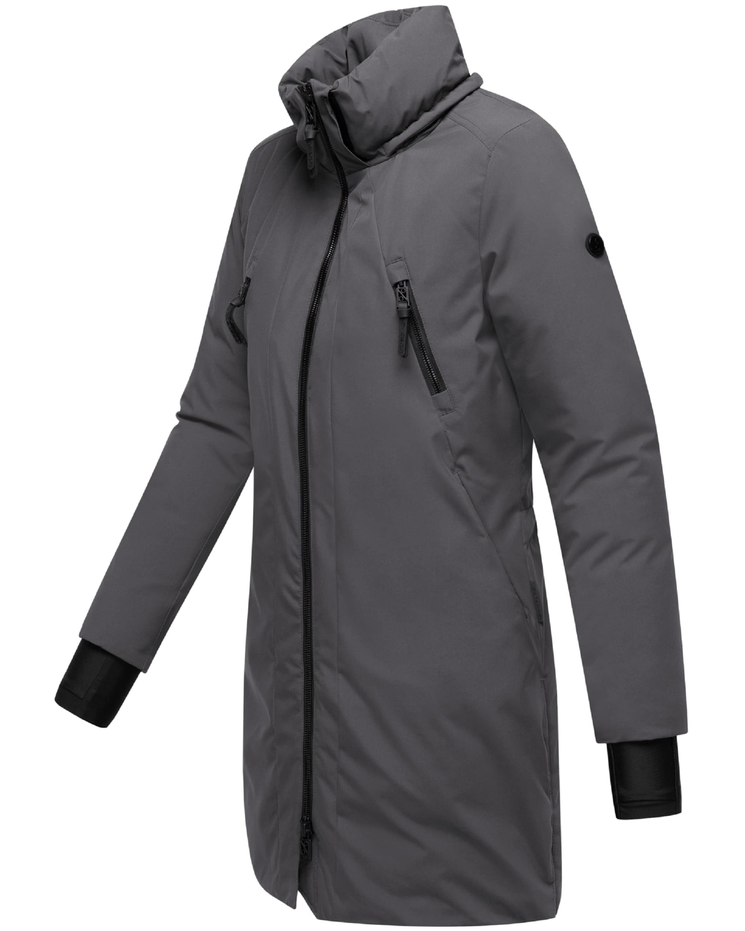 Manteau d’hiver 'Winterzart 14' NAVAHOO en gris