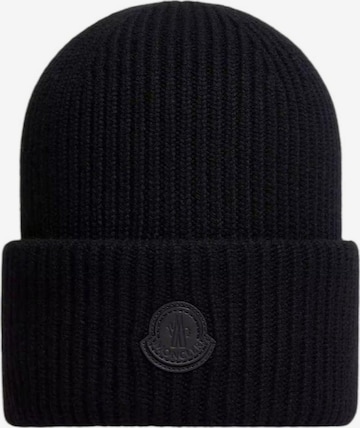 Bonnet 'Moncler Wollmütze' MONCLER en noir : devant