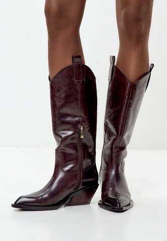 CESARE GASPARI - Botas de cowboy em castanho