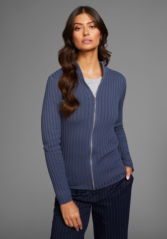 LAURA SCOTT Strickjacke in Blau: Vorderseite