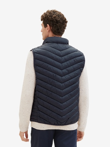 Gilet TOM TAILOR en bleu