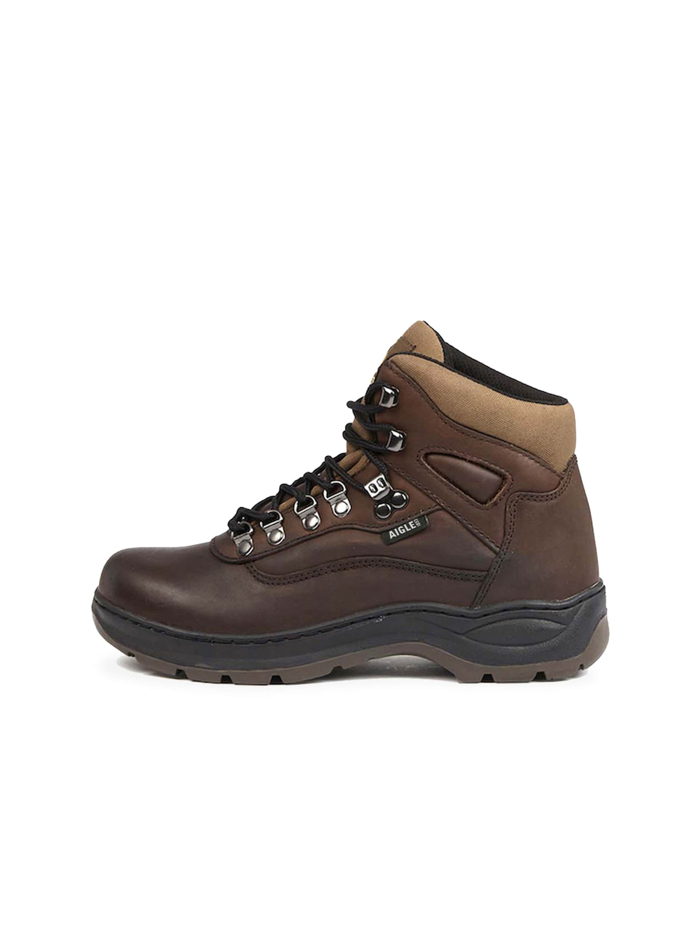 Bottines à lacets 'Picardie' AIGLE en marron : devant