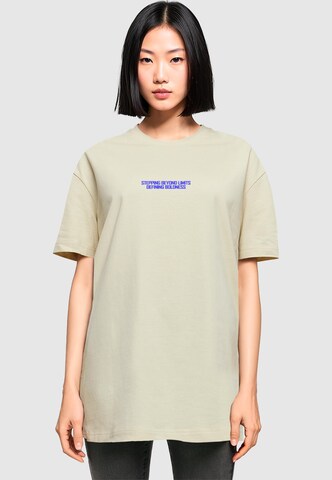 Merchcode T-Shirt 'Bold' in Beige: Vorderseite