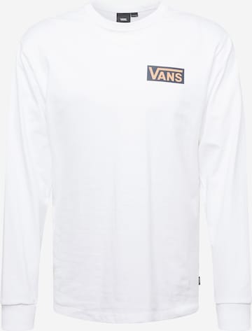 VANS - Camisa 'OFF THE WALL II' em branco: frente